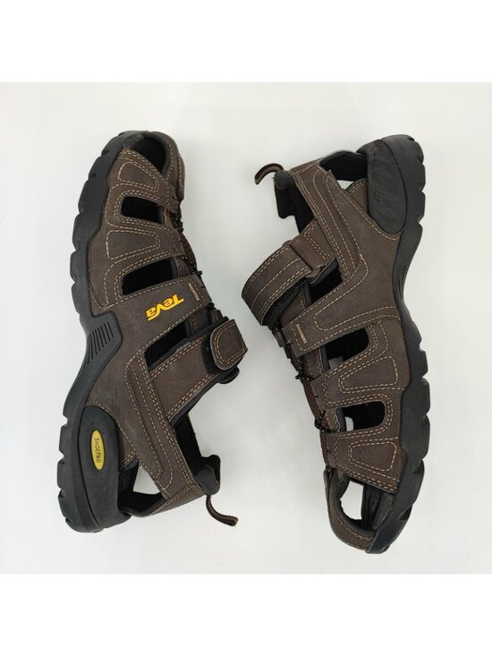 Teva Kitling Men\'s Size 10 Sandals Synthetic Brown Fisherman Water F10013D main image 7